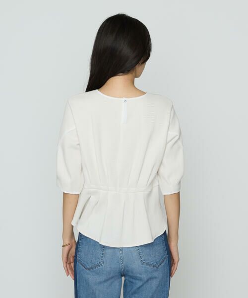 COMME CA PLATINUM S-SIZE / コムサ・プラチナ エスサイズ Tシャツ | 〔 Sサイズ 〕 ポコポコジャージー バックタックTシャツ | 詳細7