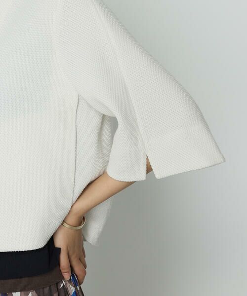 COMME CA PLATINUM S-SIZE / コムサ・プラチナ エスサイズ ブルゾン | 〔 Sサイズ 〕 ポコポコジャージー カーデブルゾン | 詳細10