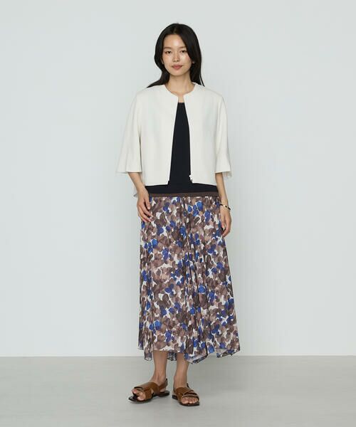 COMME CA PLATINUM S-SIZE / コムサ・プラチナ エスサイズ ブルゾン | 〔 Sサイズ 〕 ポコポコジャージー カーデブルゾン | 詳細2