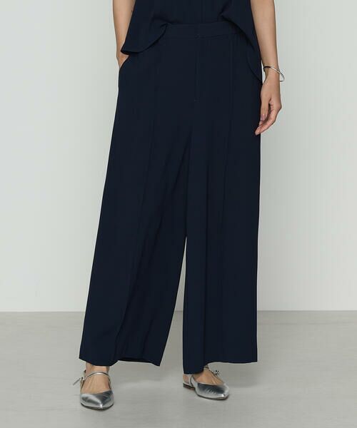 COMME CA PLATINUM S-SIZE / コムサ・プラチナ エスサイズ その他パンツ | 〔 Sサイズ 〕 バックサテンジョーゼット クロップドワイドパンツ | 詳細16