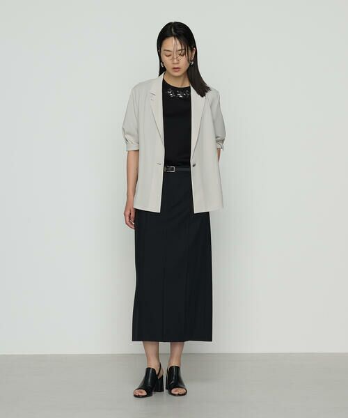 COMME CA PLATINUM S-SIZE / コムサ・プラチナ エスサイズ セットアップ | 〔 Sサイズ 〕 【セットアップ対応】ストレッチからみ ジャケット | 詳細14