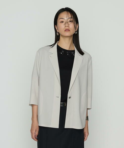 COMME CA PLATINUM S-SIZE / コムサ・プラチナ エスサイズ セットアップ | 〔 Sサイズ 〕 【セットアップ対応】ストレッチからみ ジャケット | 詳細16