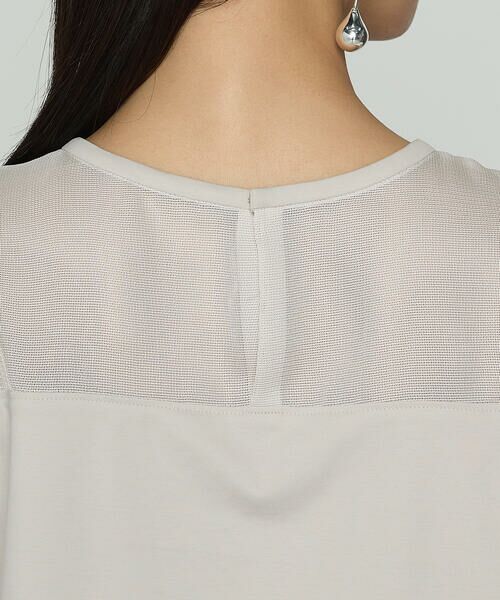 COMME CA PLATINUM S-SIZE / コムサ・プラチナ エスサイズ カットソー | 〔 Sサイズ 〕 ドライカラミ／クリアスムース プルオーバー | 詳細8