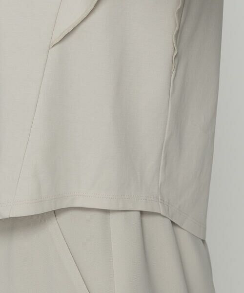 COMME CA PLATINUM S-SIZE / コムサ・プラチナ エスサイズ カットソー | 〔 Sサイズ 〕 ドライカラミ／クリアスムース プルオーバー | 詳細10