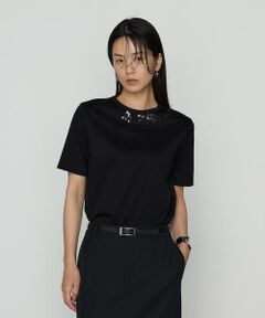 COMME CA PLATINUM S-SIZE / コムサ・プラチナ エスサイズ Tシャツ | 〔 Sサイズ 〕 スーピマコットンポンチ Tシャツ