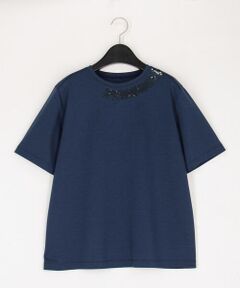 COMME CA PLATINUM S-SIZE / コムサ・プラチナ エスサイズ Tシャツ | 〔 Sサイズ 〕 スーピマコットンポンチ Tシャツ