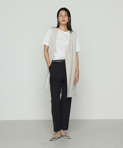 COMME CA PLATINUM S-SIZE / コムサ・プラチナ エスサイズ Tシャツ | 〔 Sサイズ 〕 スーピマコットンポンチ Tシャツ | 詳細1