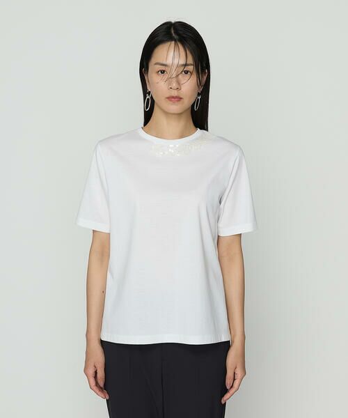 COMME CA PLATINUM S-SIZE / コムサ・プラチナ エスサイズ Tシャツ | 〔 Sサイズ 〕 スーピマコットンポンチ Tシャツ | 詳細3