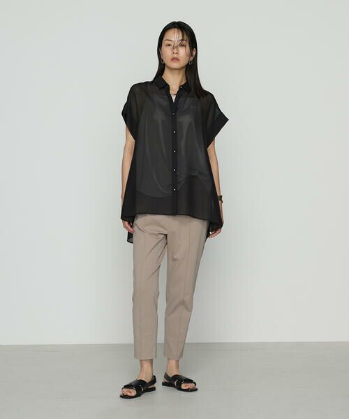 COMME CA PLATINUM S-SIZE / コムサ・プラチナ エスサイズ シャツ・ブラウス | 〔 Sサイズ 〕 ドライカラミ／クリアスムース シャツ | 詳細14