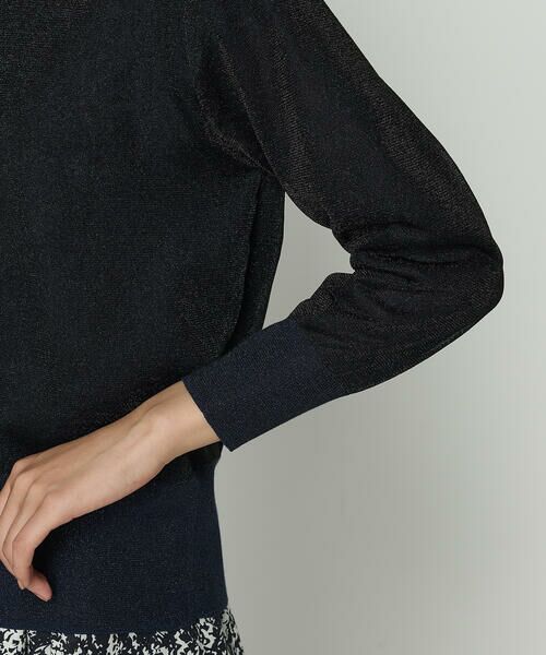 COMME CA PLATINUM S-SIZE / コムサ・プラチナ エスサイズ カーディガン・ボレロ | 〔 Sサイズ 〕 二重編みラメニット カーディガン | 詳細14