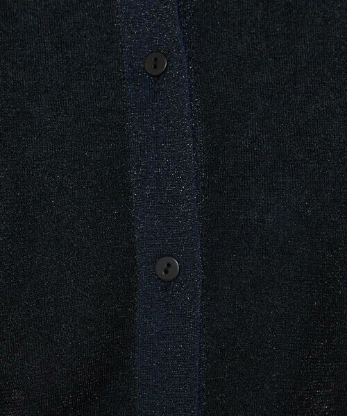 COMME CA PLATINUM S-SIZE / コムサ・プラチナ エスサイズ カーディガン・ボレロ | 〔 Sサイズ 〕 二重編みラメニット カーディガン | 詳細16