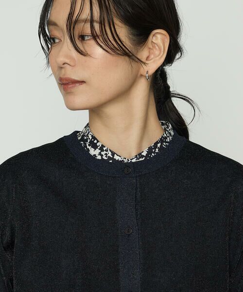 COMME CA PLATINUM S-SIZE / コムサ・プラチナ エスサイズ カーディガン・ボレロ | 〔 Sサイズ 〕 二重編みラメニット カーディガン | 詳細11