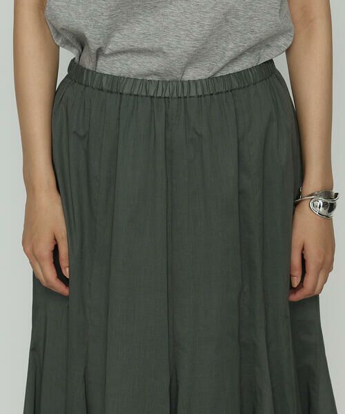 COMME CA PLATINUM S-SIZE / コムサ・プラチナ エスサイズ ロング・マキシ丈スカート | 〔 Sサイズ 〕 80ナチュラルローン スカート | 詳細11