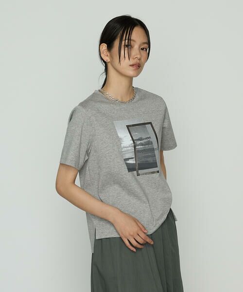 COMME CA PLATINUM S-SIZE / コムサ・プラチナ エスサイズ Tシャツ | 〔 Sサイズ 〕 スーピマコットンポンチ フォトTシャツ | 詳細14