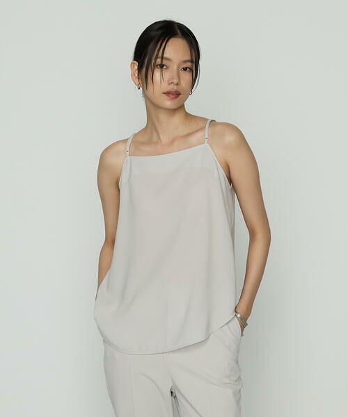 COMME CA PLATINUM S-SIZE / コムサ・プラチナ エスサイズ シャツ・ブラウス | 〔 Sサイズ 〕 サラトリツイル シャツ＋キャミソール | 詳細15