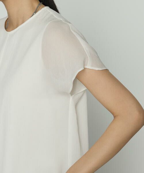 COMME CA PLATINUM S-SIZE / コムサ・プラチナ エスサイズ シャツ・ブラウス | 〔 Sサイズ 〕 リライムジョーゼット ブラウス | 詳細8