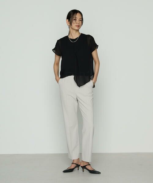 COMME CA PLATINUM S-SIZE / コムサ・プラチナ エスサイズ シャツ・ブラウス | 〔 Sサイズ 〕 リライムジョーゼット ブラウス | 詳細11