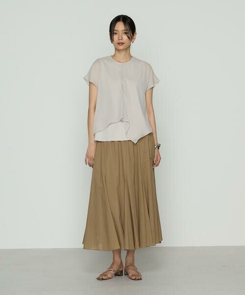 COMME CA PLATINUM S-SIZE / コムサ・プラチナ エスサイズ シャツ・ブラウス | 〔 Sサイズ 〕 リライムジョーゼット ブラウス | 詳細15