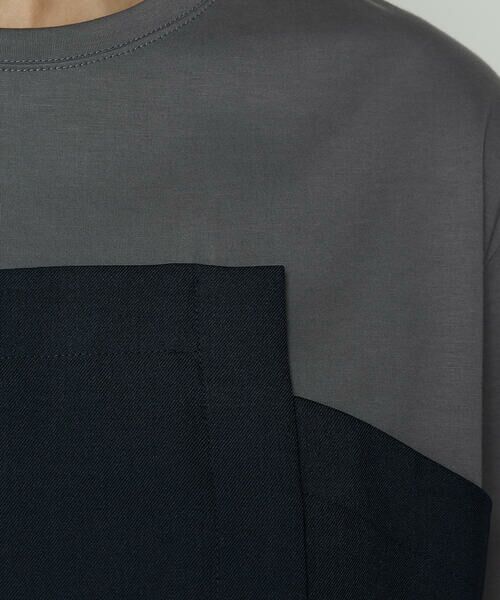 COMME CA PLATINUM S-SIZE / コムサ・プラチナ エスサイズ カットソー | 〔 Sサイズ 〕 コンパクトクールローレル天竺 ビスチェレイヤード風カットソー | 詳細15