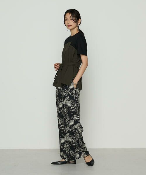 COMME CA PLATINUM S-SIZE / コムサ・プラチナ エスサイズ カットソー | 〔 Sサイズ 〕 コンパクトクールローレル天竺 ビスチェレイヤード風カットソー | 詳細19