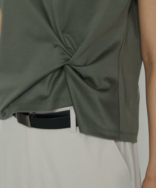 COMME CA PLATINUM S-SIZE / コムサ・プラチナ エスサイズ カットソー | 〔 Sサイズ 〕 コットン強撚ポンチ デザインタックシャツ | 詳細11