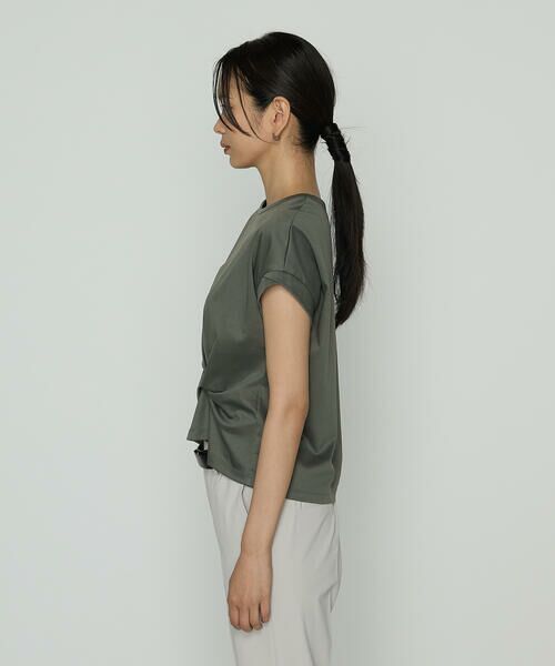 COMME CA PLATINUM S-SIZE / コムサ・プラチナ エスサイズ カットソー | 〔 Sサイズ 〕 コットン強撚ポンチ デザインタックシャツ | 詳細7