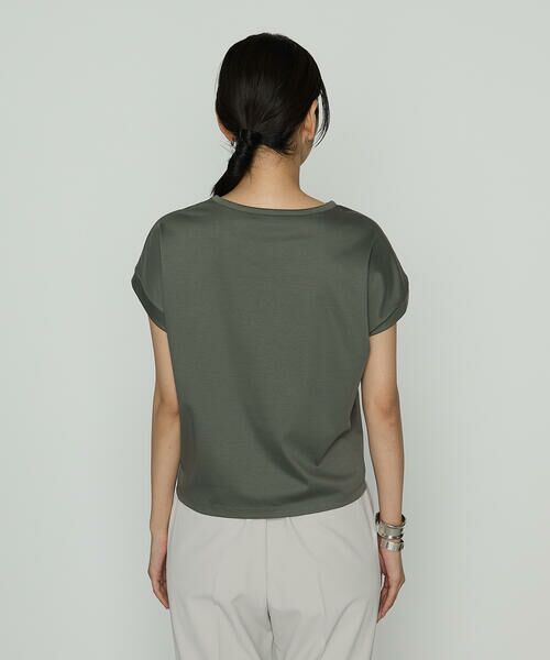 COMME CA PLATINUM S-SIZE / コムサ・プラチナ エスサイズ カットソー | 〔 Sサイズ 〕 コットン強撚ポンチ デザインタックシャツ | 詳細8