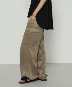 COMME CA PLATINUM S-SIZE / コムサ・プラチナ エスサイズ その他パンツ | 〔 Sサイズ 〕 キュプラツイル サテンツイルワイドカーゴパンツ