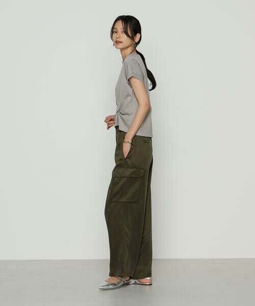 COMME CA PLATINUM S-SIZE / コムサ・プラチナ エスサイズ その他パンツ | 〔 Sサイズ 〕 キュプラツイル サテンツイルワイドカーゴパンツ | 詳細13