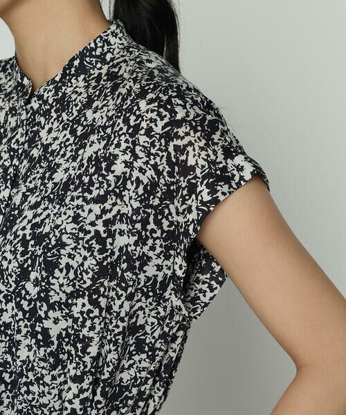 COMME CA PLATINUM S-SIZE / コムサ・プラチナ エスサイズ ロング・マキシ丈ワンピース | 〔 Sサイズ 〕 キュプラコットンフラワープリント ドレス | 詳細14