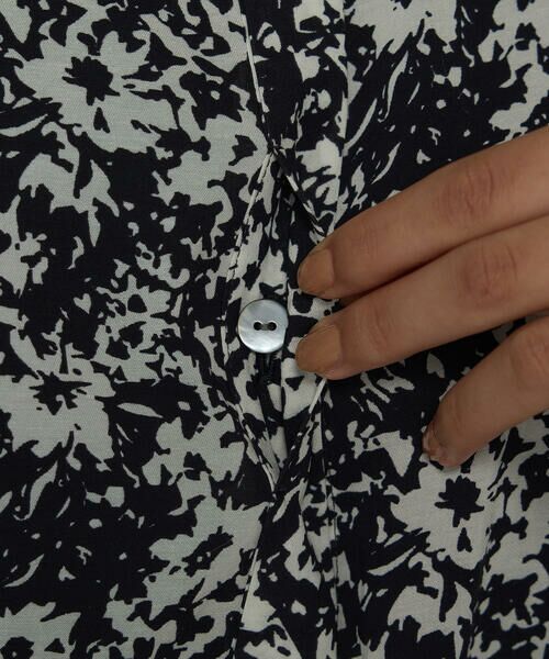 COMME CA PLATINUM S-SIZE / コムサ・プラチナ エスサイズ ロング・マキシ丈ワンピース | 〔 Sサイズ 〕 キュプラコットンフラワープリント ドレス | 詳細16