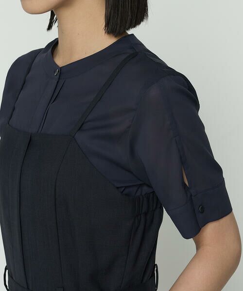 COMME CA PLATINUM S-SIZE / コムサ・プラチナ エスサイズ ロング・マキシ丈ワンピース | 〔 Sサイズ 〕 T/W平ボイル ワンピース | 詳細7