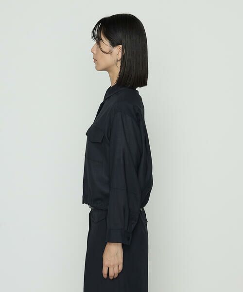 COMME CA PLATINUM S-SIZE / コムサ・プラチナ エスサイズ その他アウター | 〔 Sサイズ 〕 T/W平ボイル シャツジャケット | 詳細8