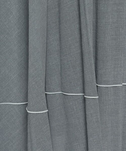 COMME CA PLATINUM S-SIZE / コムサ・プラチナ エスサイズ ロング・マキシ丈スカート | 〔 Sサイズ 〕 ドライシャンブレー プリーツスカート | 詳細10