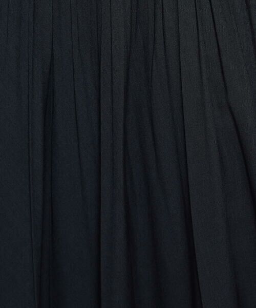 COMME CA PLATINUM S-SIZE / コムサ・プラチナ エスサイズ ロング・マキシ丈スカート | 〔 Sサイズ 〕 ドライシャンブレー プリーツスカート | 詳細14