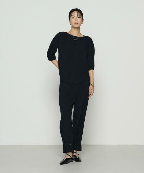 COMME CA PLATINUM S-SIZE / コムサ・プラチナ エスサイズ カットソー | 〔 Sサイズ 〕 トリアセビンテージツイル プルオーバー | 詳細1