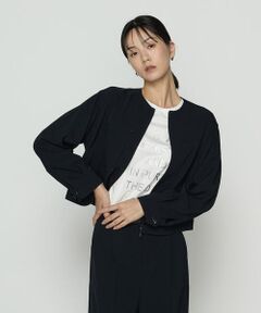 COMME CA PLATINUM S-SIZE / コムサ・プラチナ エスサイズ ブルゾン | 〔 Sサイズ 〕 トリアセビンテージツイル ブルゾン