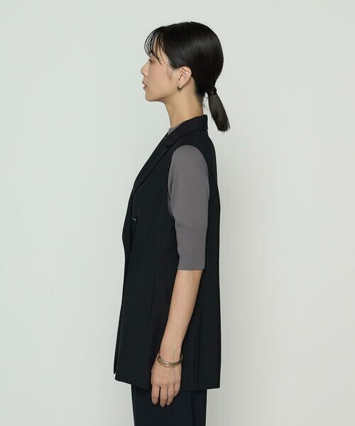 COMME CA PLATINUM S-SIZE / コムサ・プラチナ エスサイズ ベスト | 〔 Sサイズ 〕 ネオストレッチトロ ジレ | 詳細5