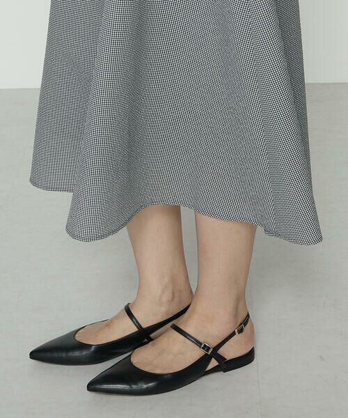 COMME CA PLATINUM S-SIZE / コムサ・プラチナ エスサイズ ロング・マキシ丈スカート | 〔 Sサイズ 〕 シアーサッカーギンガム フレアスカート | 詳細9