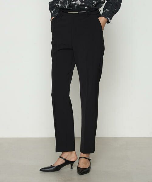 COMME CA PLATINUM S-SIZE / コムサ・プラチナ エスサイズ その他パンツ | 〔 Sサイズ 〕 ストレッチツイル パンツ（05:ブラック）