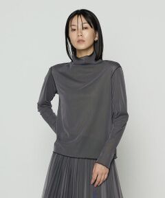 COMME CA PLATINUM S-SIZE / コムサ・プラチナ エスサイズ カットソー | 〔 Sサイズ 〕【リバーシブル】ソフトチュール プルオーバー