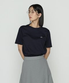 COMME CA PLATINUM S-SIZE / コムサ・プラチナ エスサイズ Tシャツ | 〔 Sサイズ 〕 スーピマコットンポンチ ワッペンTシャツ
