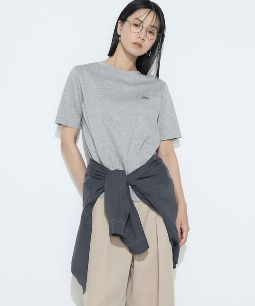 COMME CA PLATINUM S-SIZE / コムサ・プラチナ エスサイズ Tシャツ | 〔 Sサイズ 〕 スーピマコットンポンチ ワッペンTシャツ | 詳細15