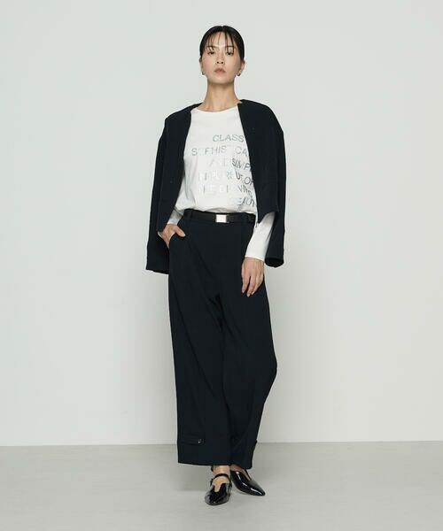 COMME CA PLATINUM S-SIZE / コムサ・プラチナ エスサイズ Tシャツ | 〔 Sサイズ 〕 スーピマバイオシルスムース パーパスT | 詳細1