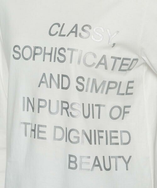 COMME CA PLATINUM S-SIZE / コムサ・プラチナ エスサイズ Tシャツ | 〔 Sサイズ 〕 スーピマバイオシルスムース パーパスT | 詳細10