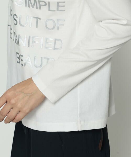 COMME CA PLATINUM S-SIZE / コムサ・プラチナ エスサイズ Tシャツ | 〔 Sサイズ 〕 スーピマバイオシルスムース パーパスT | 詳細7