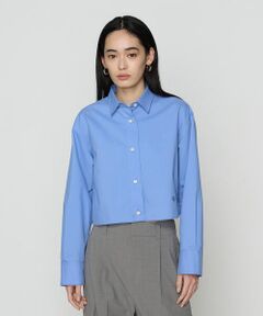 COMME CA PLATINUM S-SIZE / コムサ・プラチナ エスサイズ シャツ・ブラウス | 〔 Sサイズ 〕 ストライプタイプライター／バルキーオックスフォード シャツ