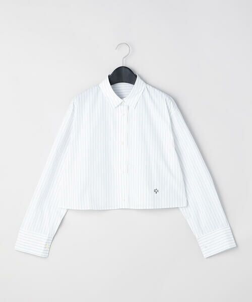 COMME CA PLATINUM S-SIZE / コムサ・プラチナ エスサイズ シャツ・ブラウス | 〔 Sサイズ 〕 ストライプタイプライター／バルキーオックスフォード シャツ | 詳細14