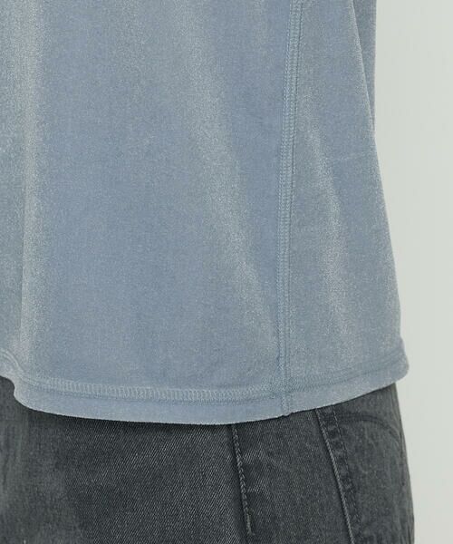 COMME CA PLATINUM S-SIZE / コムサ・プラチナ エスサイズ カットソー | 〔 Sサイズ 〕 シアーベロア ラウンドネックプルオーバー | 詳細15