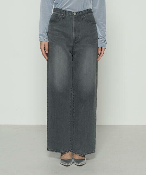 COMME CA PLATINUM S-SIZE / コムサ・プラチナ エスサイズ デニムパンツ | 〔 Sサイズ 〕 10.5オンスセンタープレス ワイドデニムパンツ | 詳細6